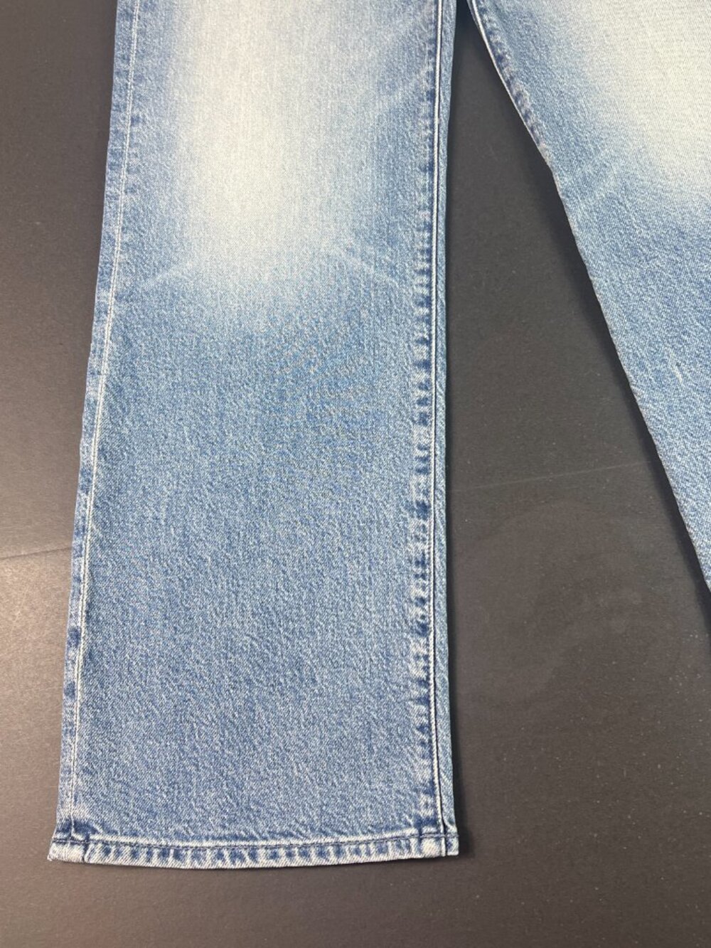 Mother Jeans Women 29x27* Kick It Ankle Straight Light Blue Stretch Denim Tag 28 - Picture 6 of 16